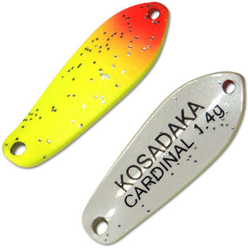 Колеблющаяся блесна Kosadaka Trout Police Cardinal 25мм 1.4гр AK51