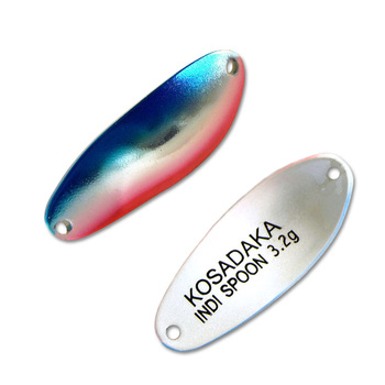 Колеблющаяся блесна Kosadaka Trout Police Indi Spoon 32мм 3.2гр M38