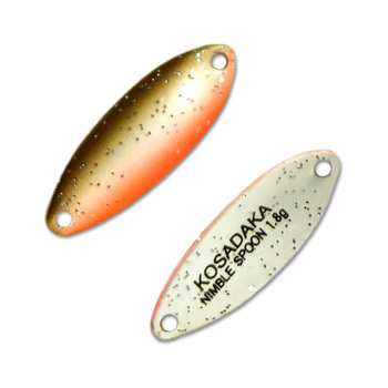Колеблющаяся блесна Kosadaka Trout Police Nimble Spoon 27мм 1.8гр F47