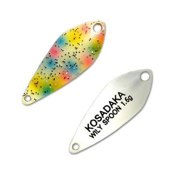 Колеблющаяся блесна Kosadaka Trout Police Wily Spoon 27мм 1.6гр F26