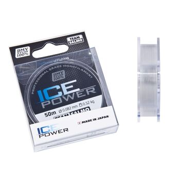 Зимняя леска Salmo Team Ice Power 50м 0.08мм 0.521кг прозрачный