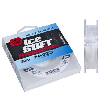 Зимний флюорокарбон Salmo Ice Soft Fluorocarbon 30м 0.28мм 6.32кг прозрачный