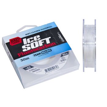 Зимний флюорокарбон Salmo Ice Soft Fluorocarbon 30м 0.33мм 8.08кг прозрачный