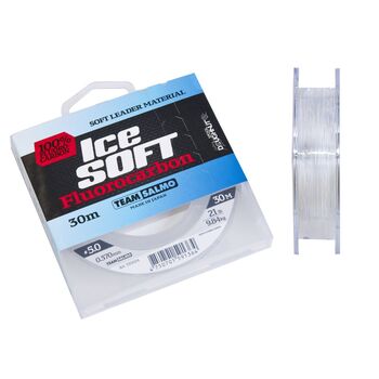 Зимний флюорокарбон Salmo Ice Soft Fluorocarbon 30м 0.37мм 9.84кг прозрачный
