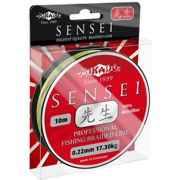Плетеный шнур Mikado Sensei 10м 0.12мм 8.70кг green