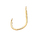 Вид  - Одинарные крючки Owner 50006 Araiso Gure gold Gold №4 10шт