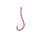 Вид  - Одинарные крючки Owner 53118 Worm SP-BH bloody red Bloody red №8 7шт