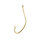 Вид  - Одинарные крючки Owner 53157 Hook w/eye brown Brown №12 15шт