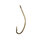 Вид  - Одинарные крючки Owner 53768 Straw X Unagi w/eye Brown №1 7шт