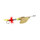 Вид  - Вращающаяся блесна Flagman Wasp 1,7гр RF лепесток золото красная муха