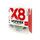 Вид  - Плетеный шнур Lucky John Vanrex х8 Braid 125м 1.0PE 0.16мм 7.5кг Fluo Green