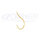 Вид 2 - Одинарные крючки Owner 50538 Big Surf gold Gold №1 6шт
