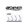 Вид 3 - Одинарные крючки Owner 53268 Carp UP Black Chrome №6 7шт