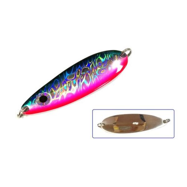 Колеблющаяся блесна Daiwa Akiaji Crusader W 35 80мм 35гр salmon blue