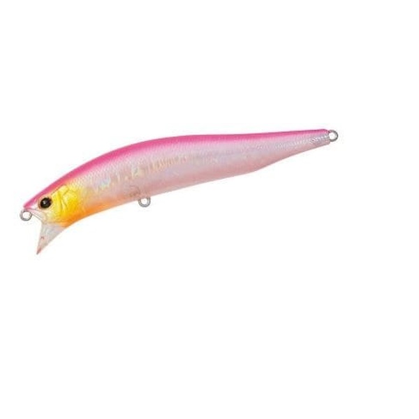 Воблер Daiwa Morethan Crosswake 111F SSR  111мм 18гр pink back ghost