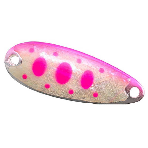 Колеблющаяся блесна Daiwa Crusader Gekiatsu 7 35мм 7гр abalone-awabi pink yamame