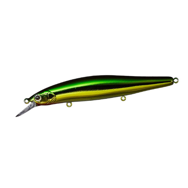 Воблер Daiwa Steez Minnow 110SP MR 110мм 15гр green gold