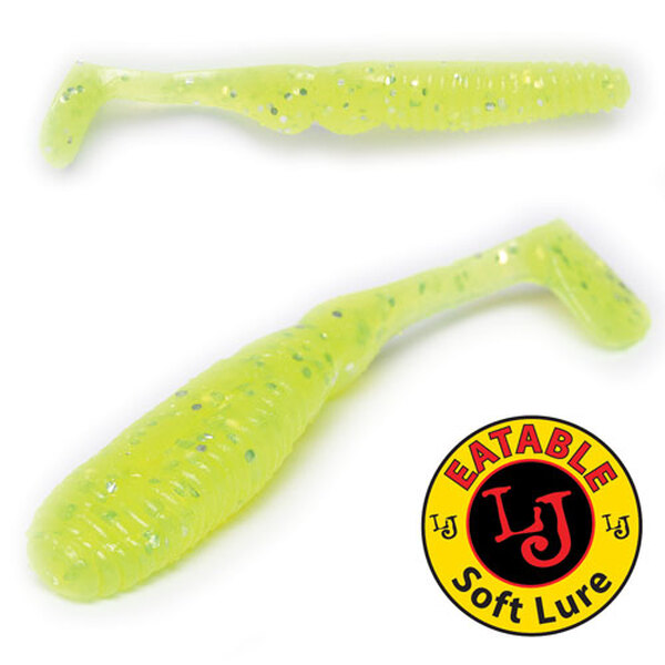 Силиконовые приманки Lucky John Mister Greedy 3.0" 76мм 071 7шт