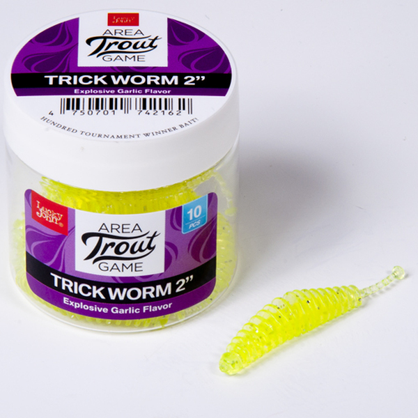 Силиконовые приманки Lucky John Trick Worm 2.0" 50мм 071 10шт