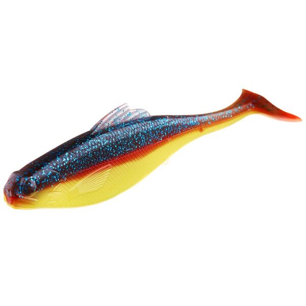 Силиконовые приманки Lucky John Roach Paddle Tail 5.0" 127мм G07 4шт
