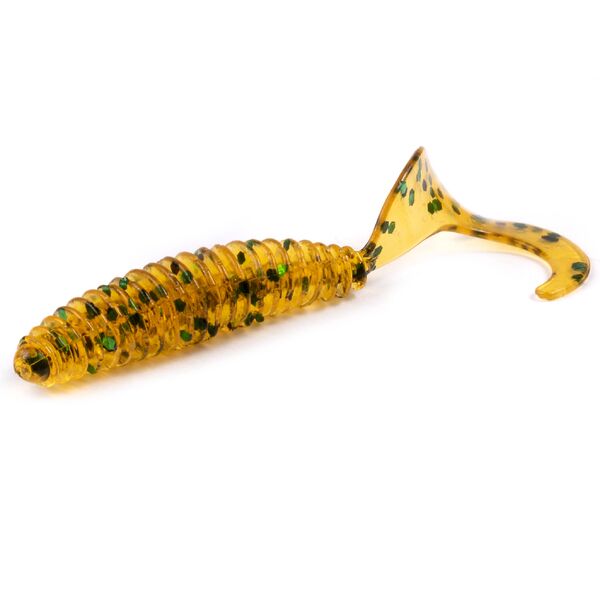 Силиконовые приманки Lucky John Ultraworm Curly 3" 76.2мм PA19 7шт