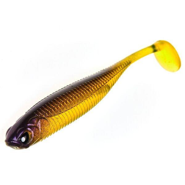 Силиконовые приманки Lucky John Makora Shad Tail 4.0" 100мм 004 6шт