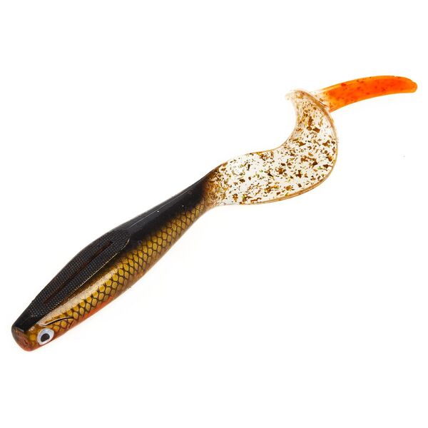 Силиконовая приманка Lucky John Kubira Fire Tail 9.0" 228.6мм PG42 1шт