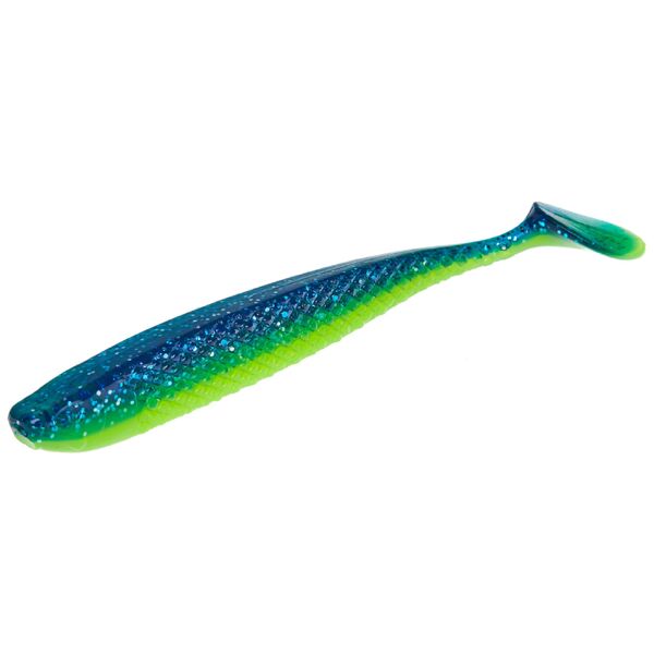Силиконовые приманки Lucky John Slick Shad Paddle 4.5" 114мм Z17 4шт
