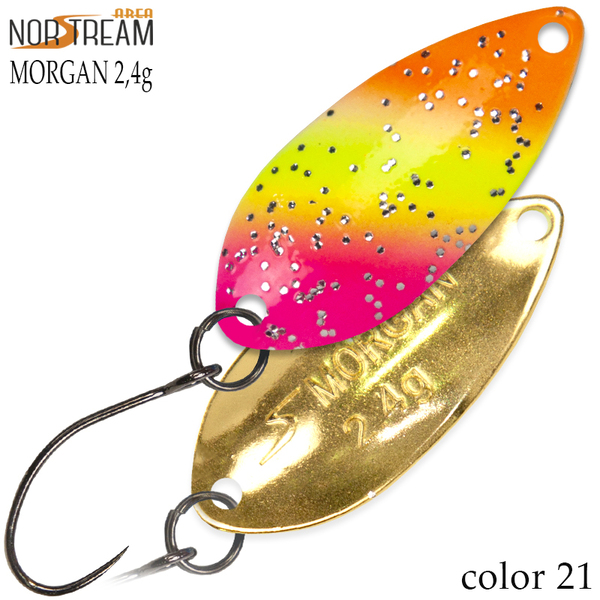 Колеблющаяся блесна Norstream Morgan 29мм 2.4гр 21 NA-MO24-21