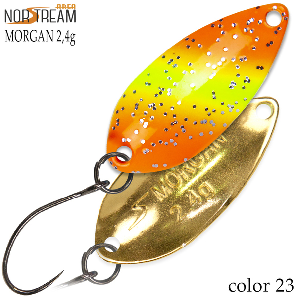 Колеблющаяся блесна Norstream Morgan 29мм 2.4гр 23 NA-MO24-23