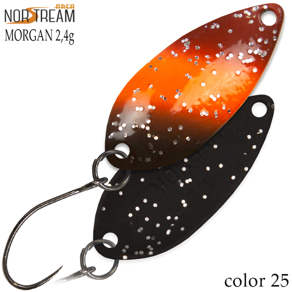 Колеблющаяся блесна Norstream Morgan 29мм 2.4гр 25 NA-MO24-25