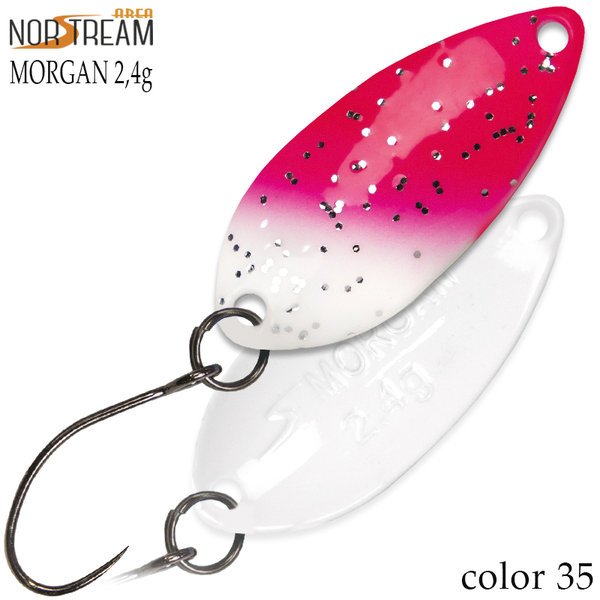 Колеблющаяся блесна Norstream Morgan 29мм 2.4гр 35 NA-MO24-35