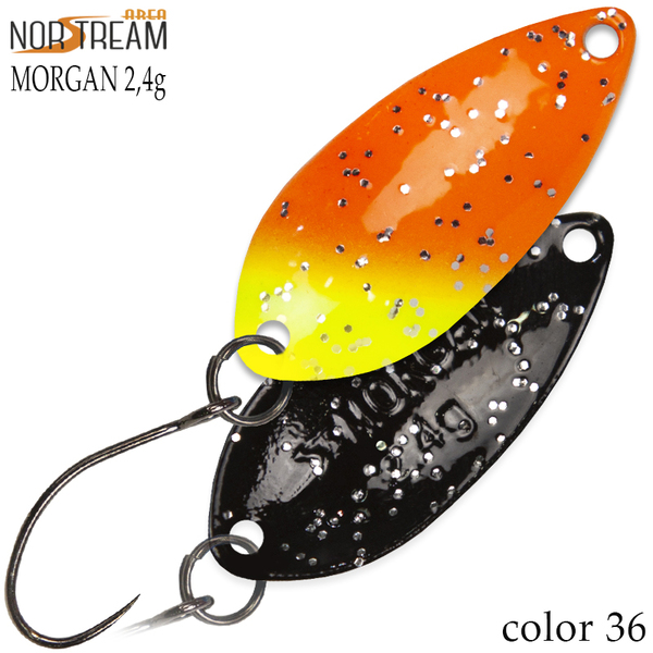 Колеблющаяся блесна Norstream Morgan 29мм 2.4гр 36 NA-MO24-36