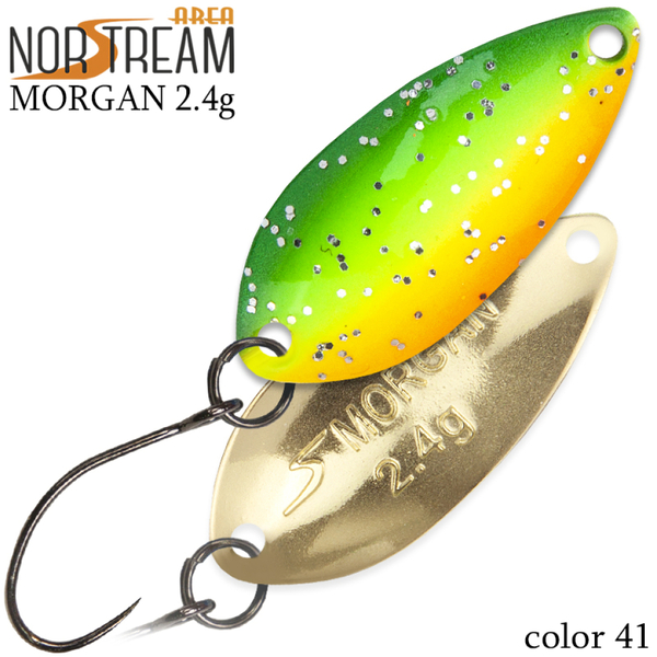 Колеблющаяся блесна Norstream Morgan 29мм 2.4гр 41 NA-MO24-41