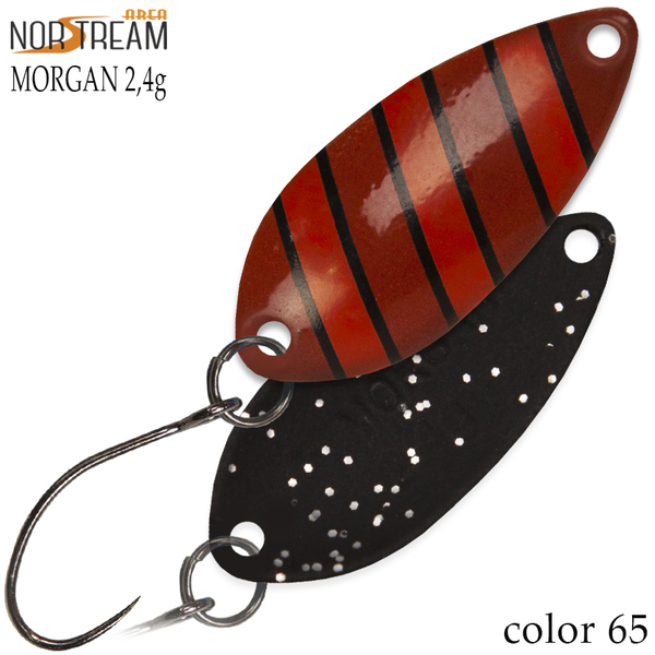 Колеблющаяся блесна Norstream Morgan 29мм 2.4гр 65 NA-MO24-65