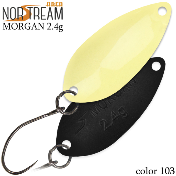Колеблющаяся блесна Norstream Morgan 29мм 2.4гр 103 NA-MO24-103