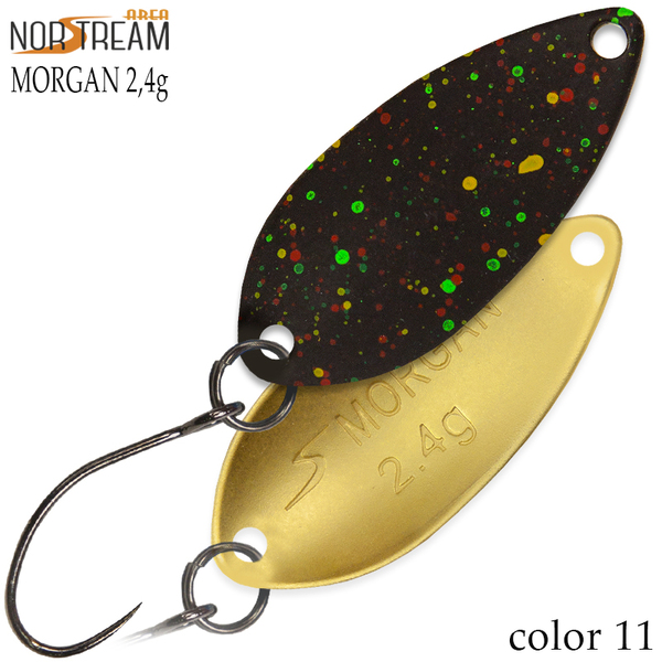 Колеблющаяся блесна Norstream Morgan 29мм 2.4гр 11M NA-MO24-11M
