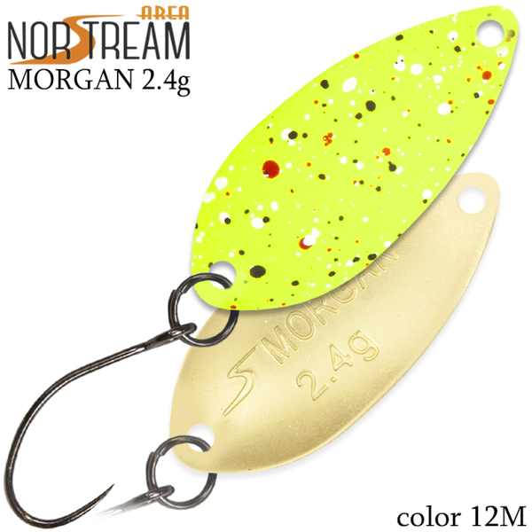 Колеблющаяся блесна Norstream Morgan 29мм 2.4гр 12M NA-MO24-12M