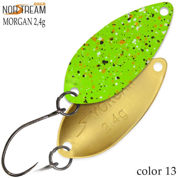 Колеблющаяся блесна Norstream Morgan 29мм 2.4гр 13M NA-MO24-13M