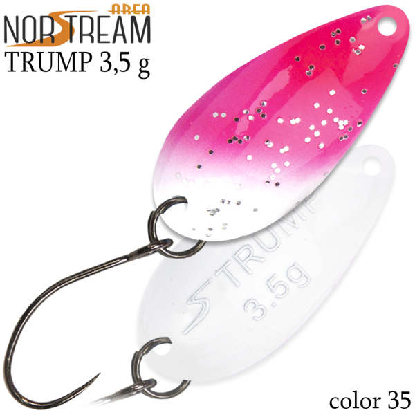 Колеблющаяся блесна Norstream Trump 31мм 3.5гр 35 NA-TR35-35