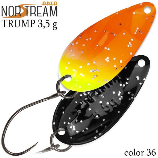 Колеблющаяся блесна Norstream Trump 31мм 3.5гр 36 NA-TR35-36