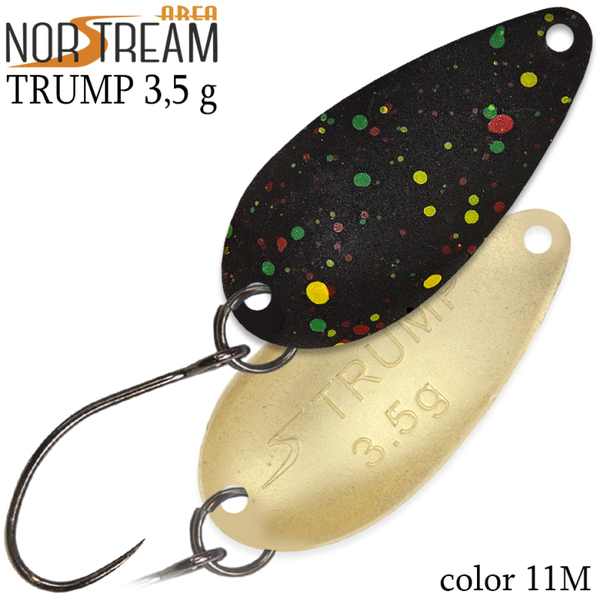 Колеблющаяся блесна Norstream Trump 31мм 3.5гр 11M NA-TR35-11M