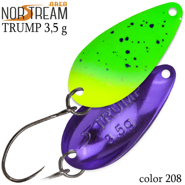 Колеблющаяся блесна Norstream Trump 31мм 3.5гр 208 NA-TR35-208