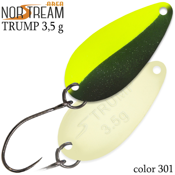 Колеблющаяся блесна Norstream Trump 31мм 3.5гр 301 NA-TR35-301