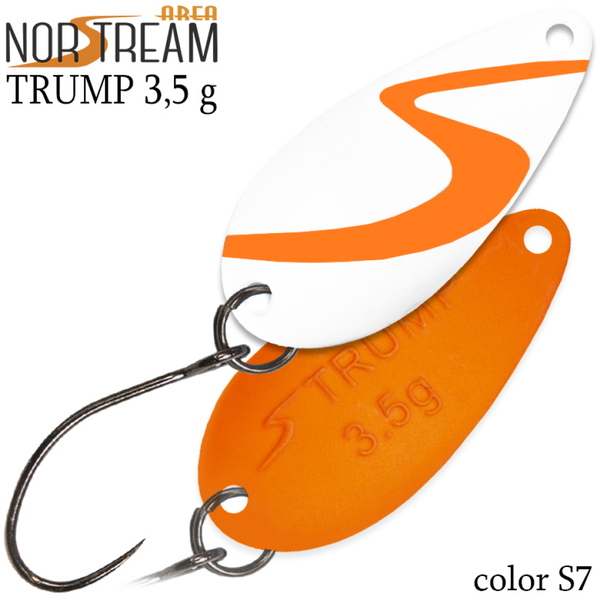 Колеблющаяся блесна Norstream Trump 31мм 3.5гр S7 NA-TR35-S7