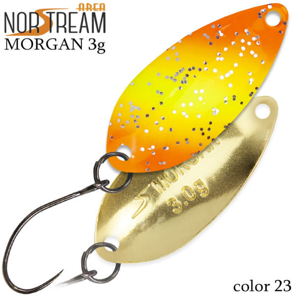 Колеблющаяся блесна Norstream Morgan 32мм 3гр 23 NA-MO30-23