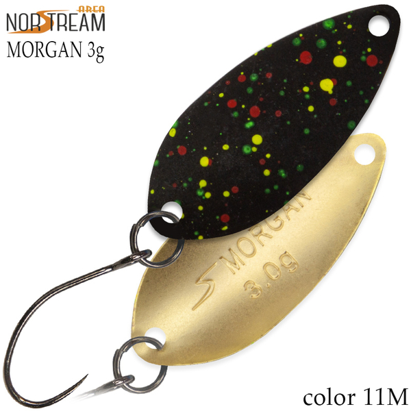 Колеблющаяся блесна Norstream Morgan 32мм 3гр 11M NA-MO30-11M