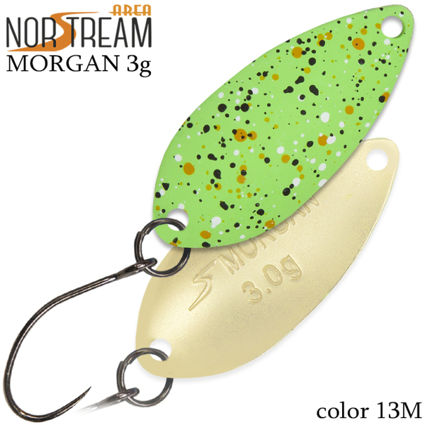Колеблющаяся блесна Norstream Morgan 32мм 3гр 13M NA-MO30-13M
