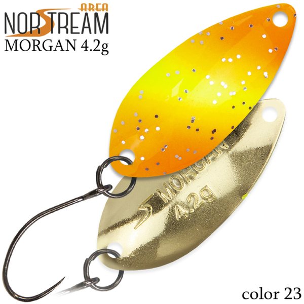 Колеблющаяся блесна Norstream Morgan 32мм 4.2гр 23 NA-MO42-23