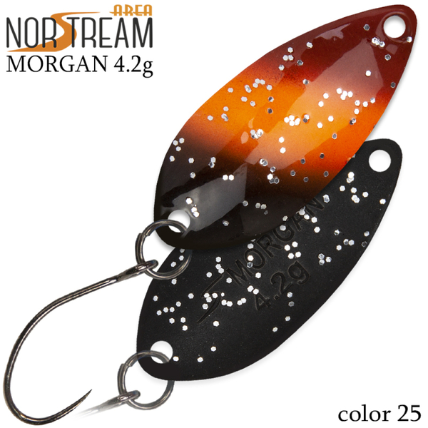 Колеблющаяся блесна Norstream Morgan 32мм 4.2гр 25 NA-MO42-25